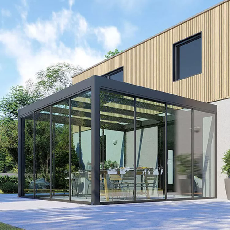 Come funziona una pergola con tetto apribile?