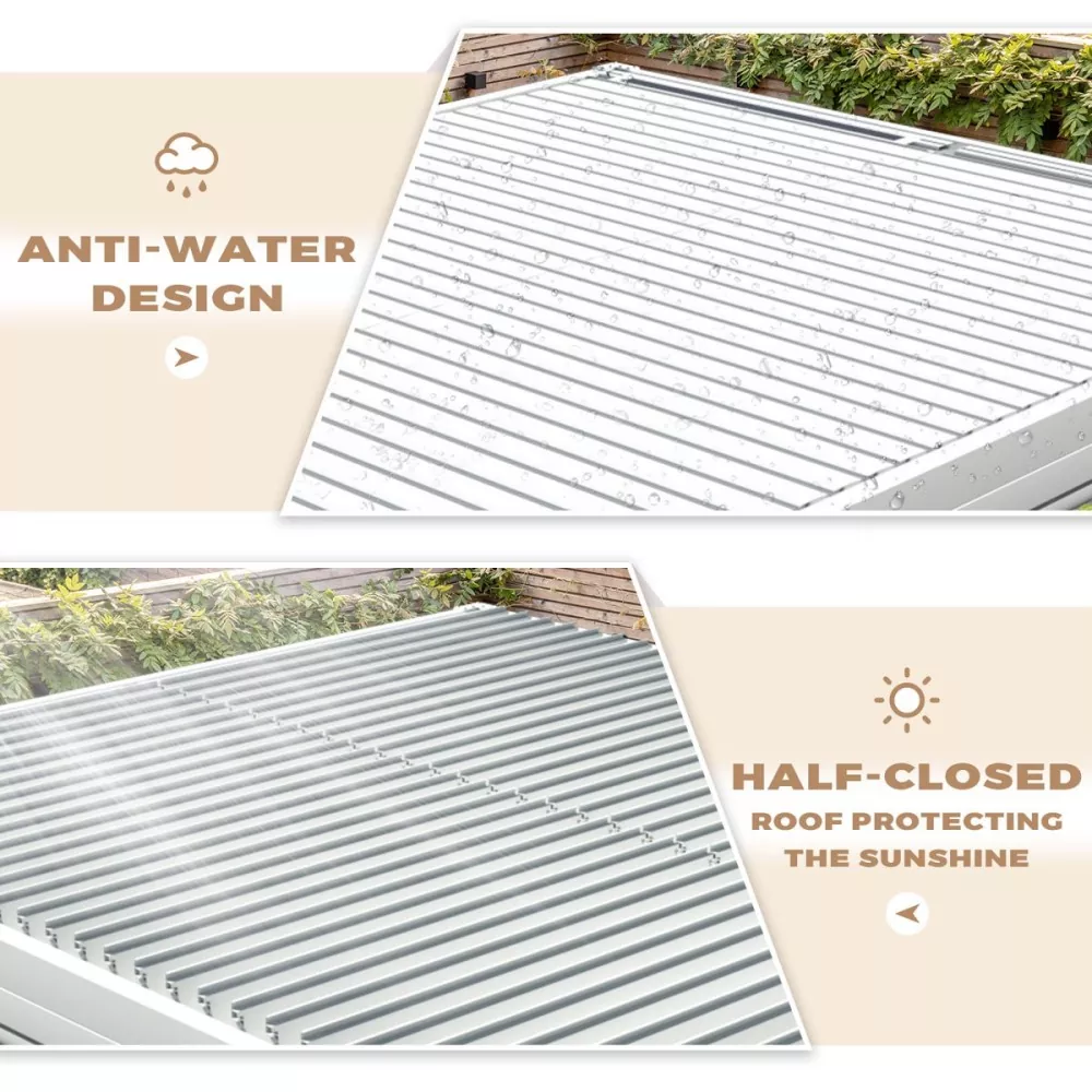 Automatic Louvered Pergola