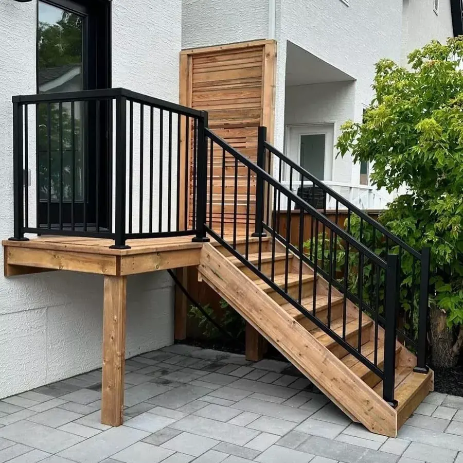 Aluminum Stair Railing Outdoor