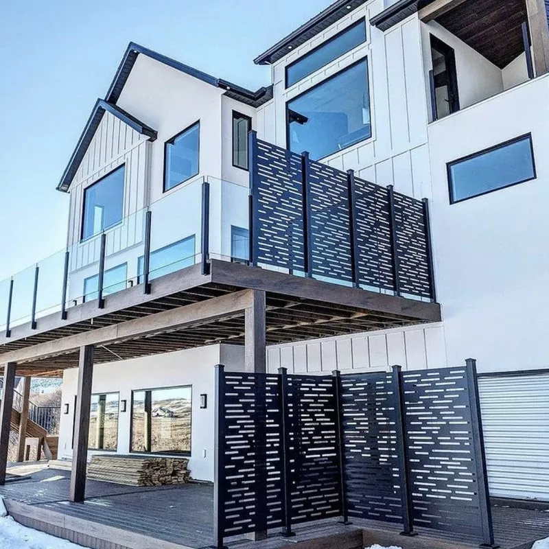 Schermo per la privacy in metallo